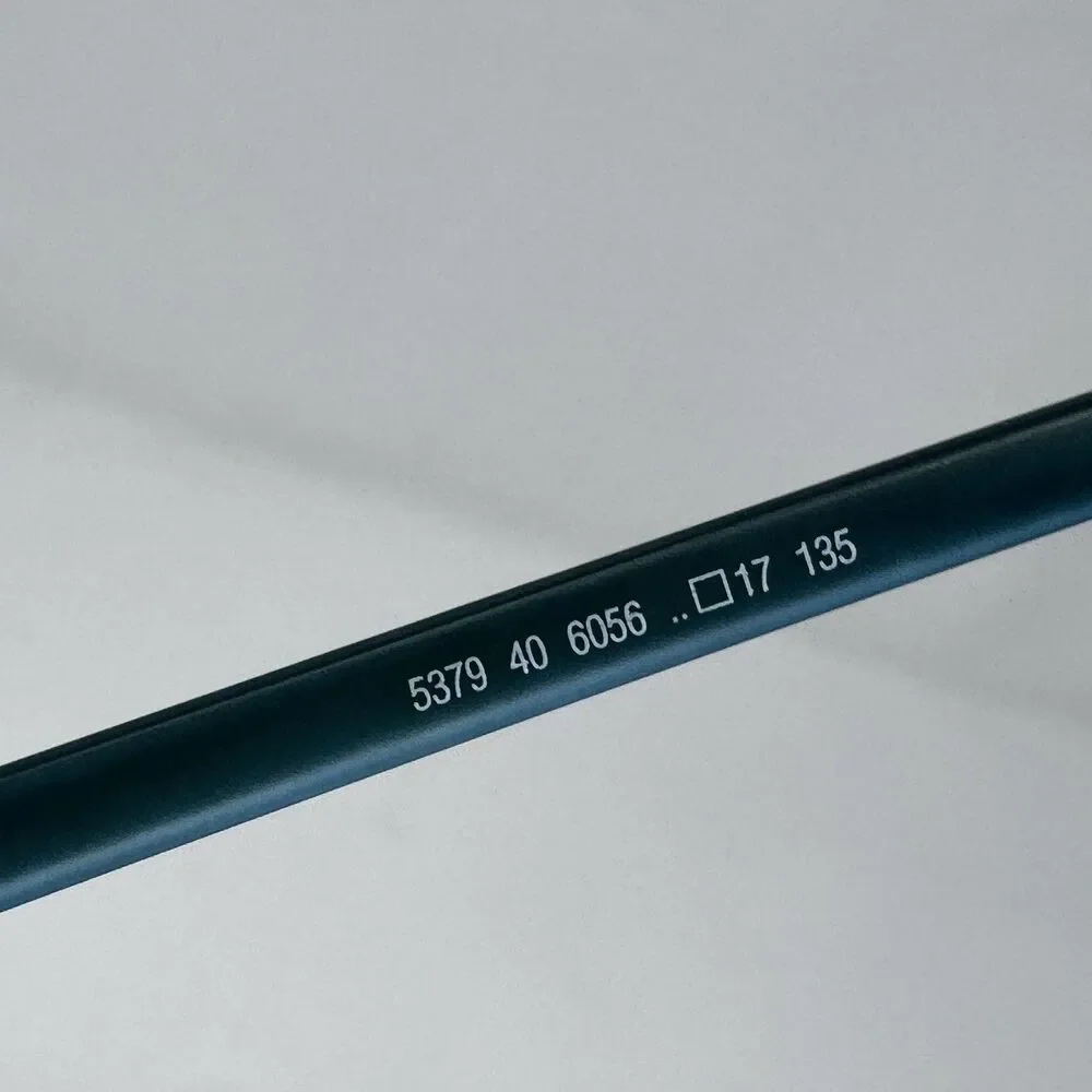 Silhouette 5379 40 6056 Teal Rimless Eyeglass Frames 17-135 Made in Austria